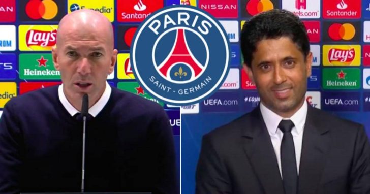 Zinédine Zidane au PSG : Nasser al-Khelaïfi dément