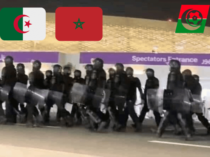 Présence policière accrue à Doha pour le match Algérie-Maroc