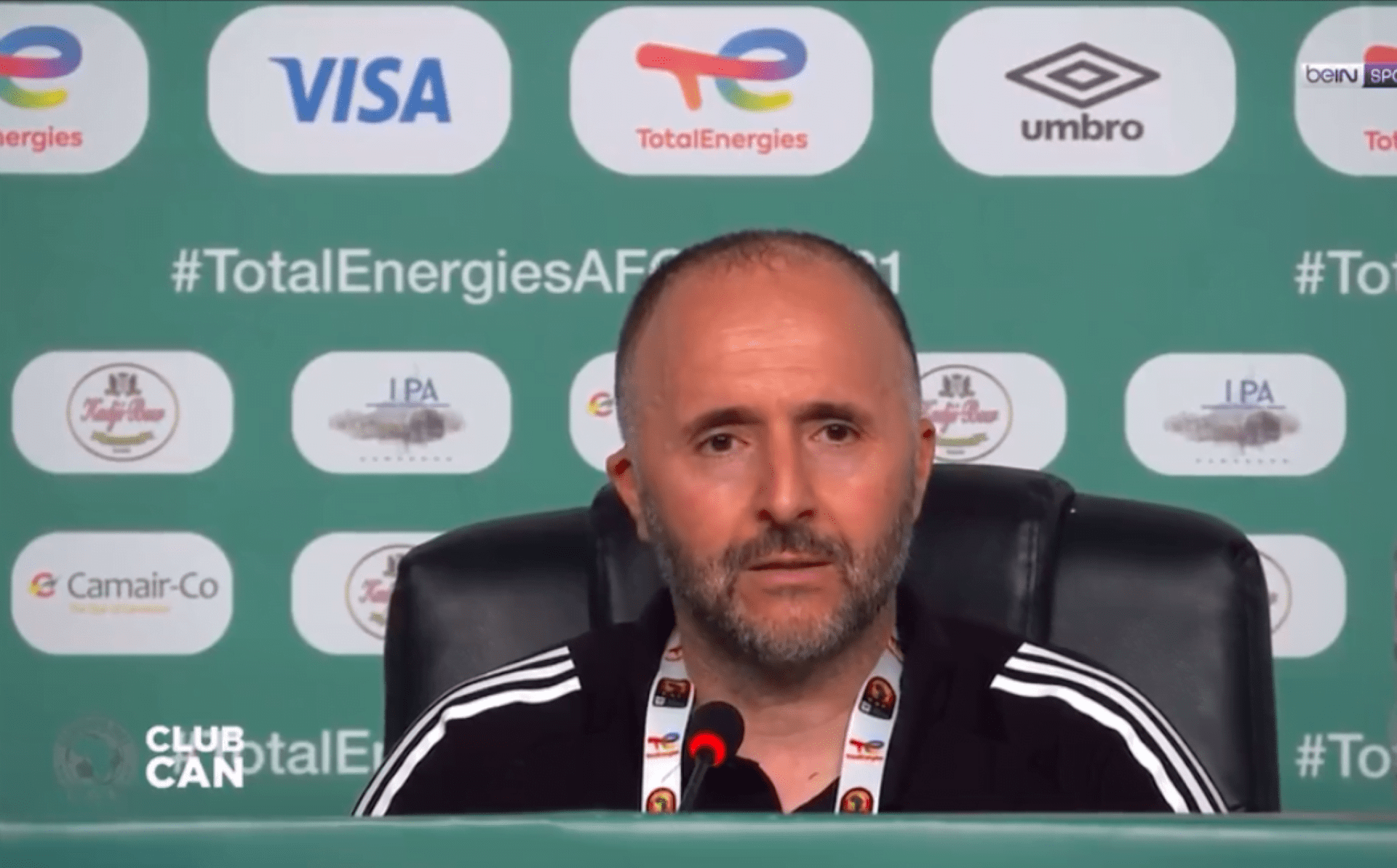 Geste de grande classe des journalistes algériens envers Djamel Belmadi