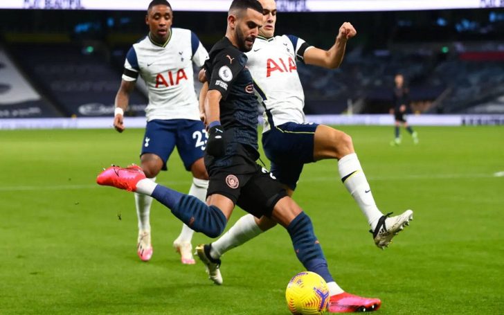 Riyad Mahrez buteur malheureux face à Tottenham (Vidéo)