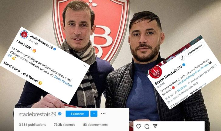 Youcef Belaili fait exploser les réseaux sociaux de Brest