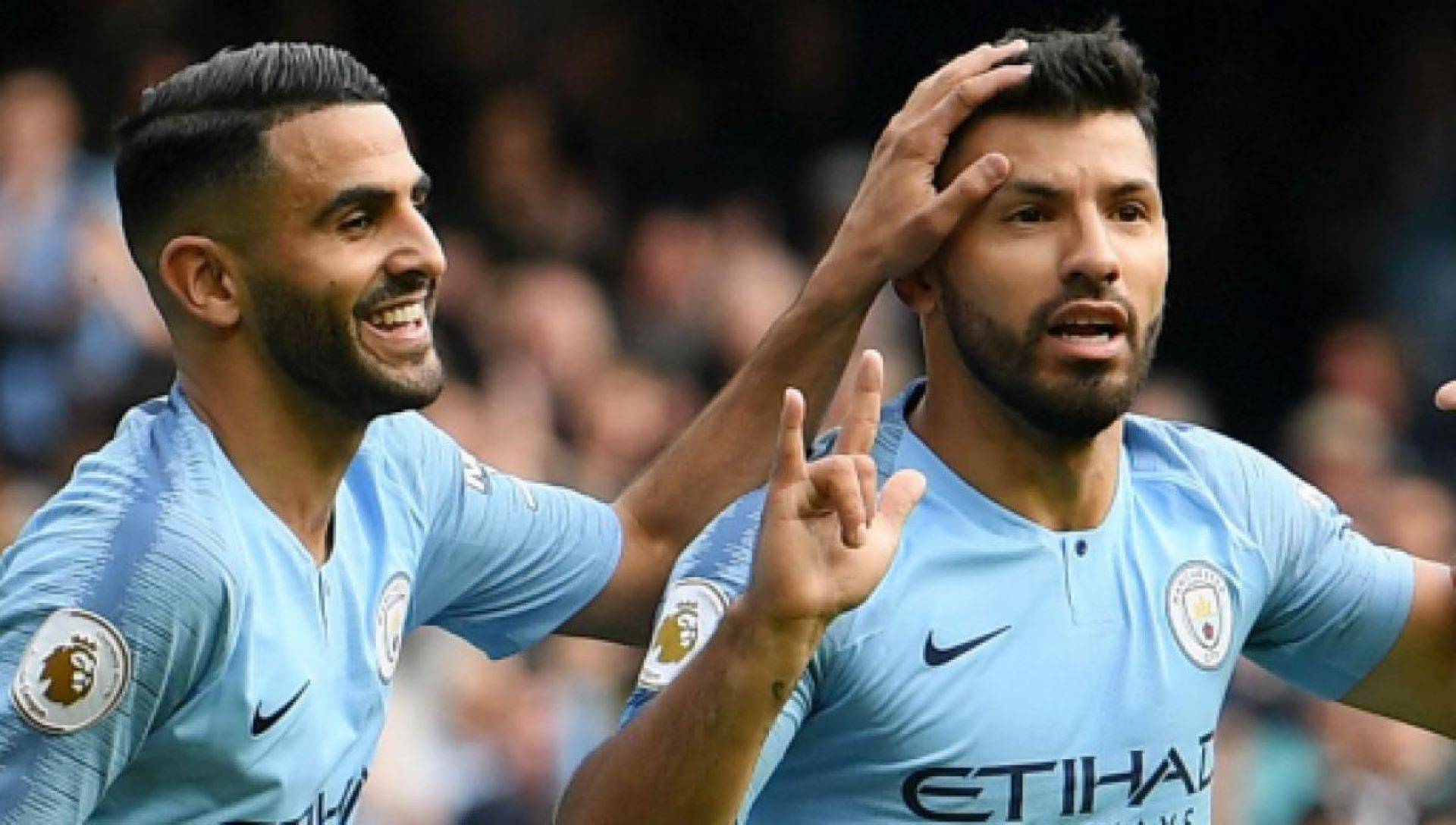 Kun Aguero s’enflamme pour la prestation de Riyad Mahrez