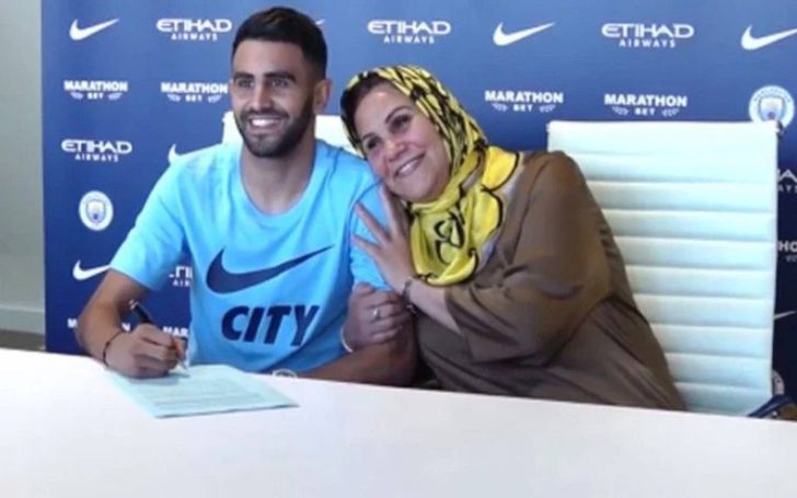 Manchester City rend un vibrant hommage à la mère de Mahrez