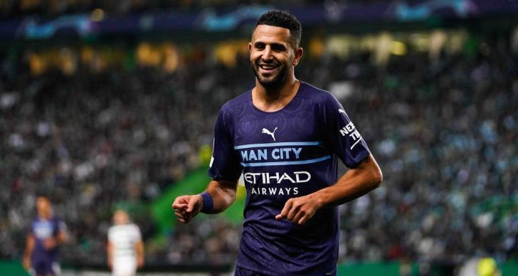 Riyad Mahrez dans l’équipe de la Ligue des champions