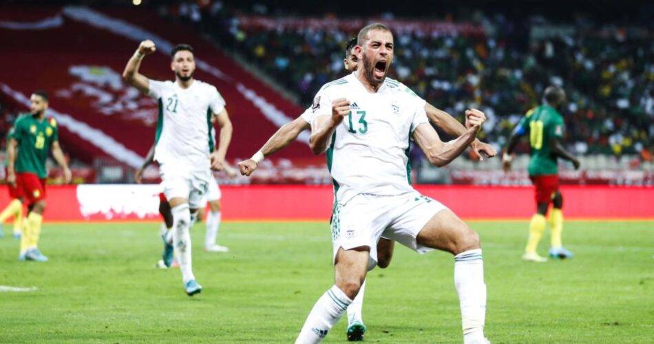 Algérie, L&rsquo;Algérie dompte les lions camerounais et prend option pour la Coupe du monde, Foot Algérie