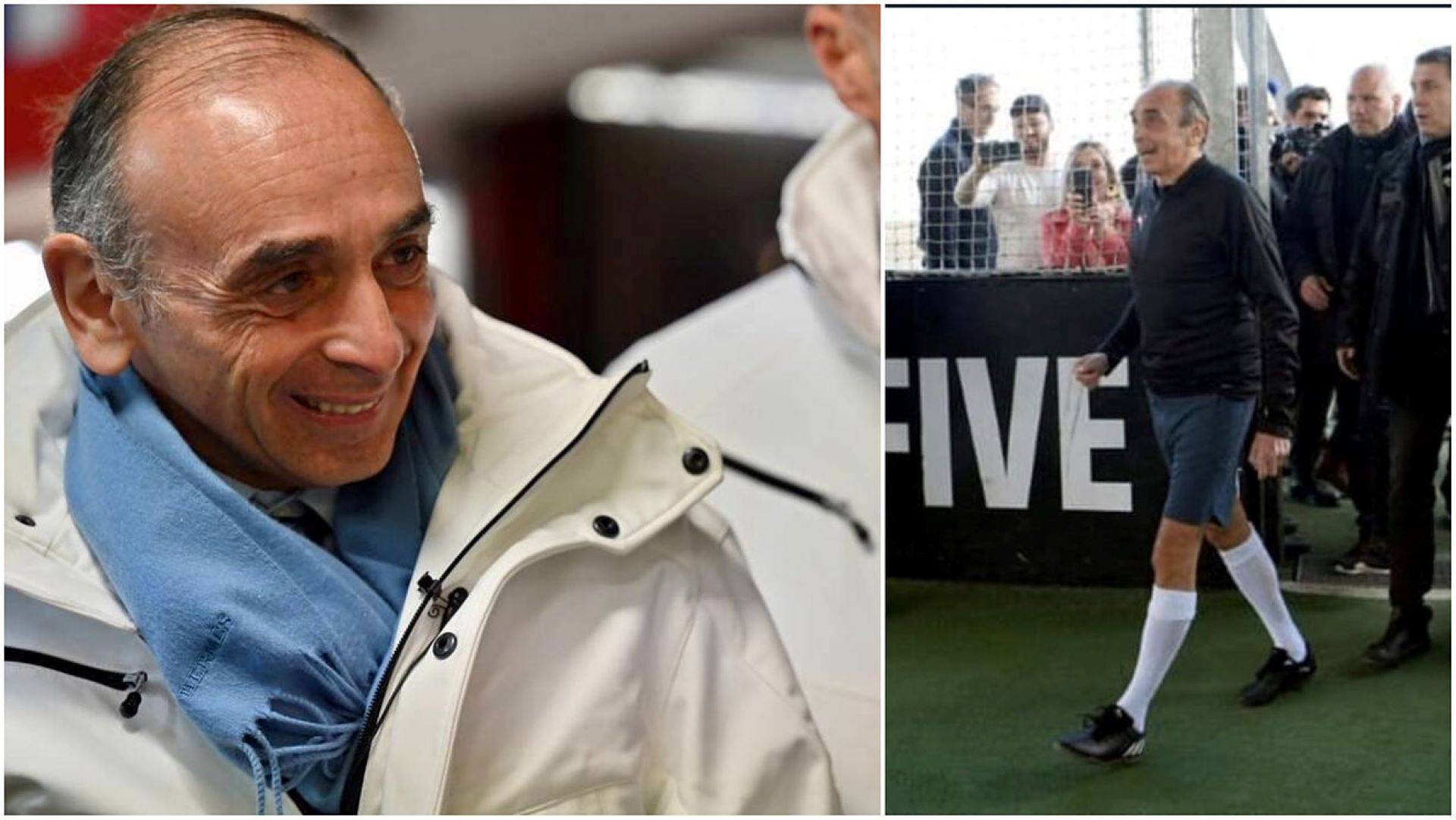 Eric Zemmour expulsé d’une salle de football de Zinédine Zidane (Vidéo)