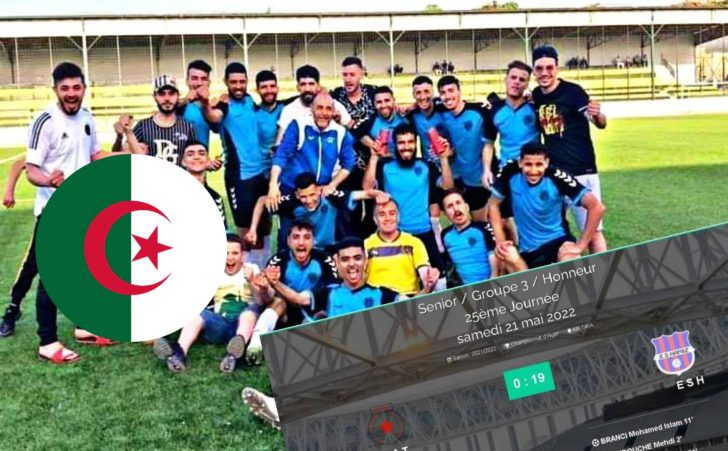 Incorayable scandale en Algérie : Une équipe gagne 19-0 et remporte le championnat