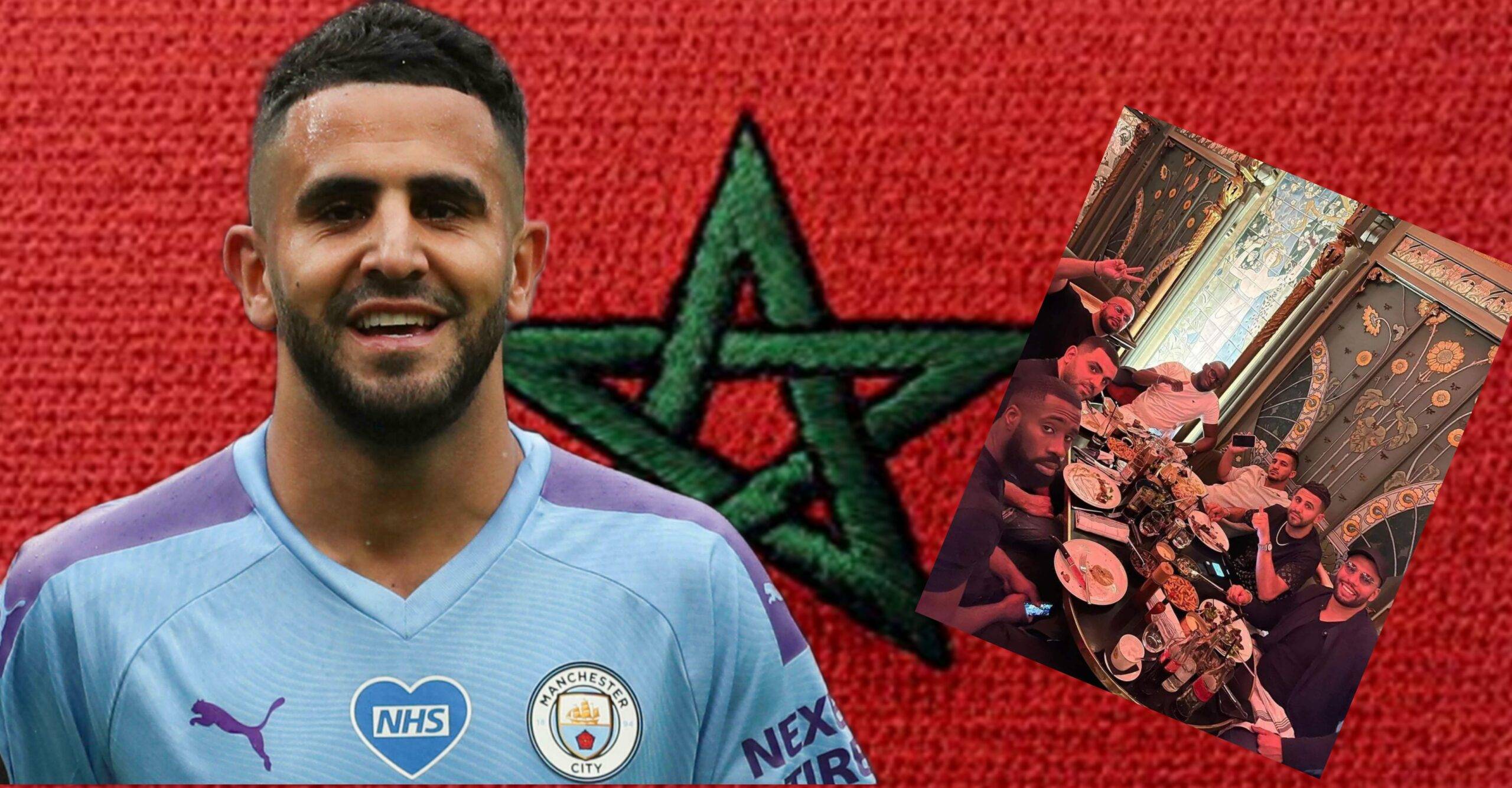 Les vacances de Riyad Mahrez au Maroc passent mal en Algérie