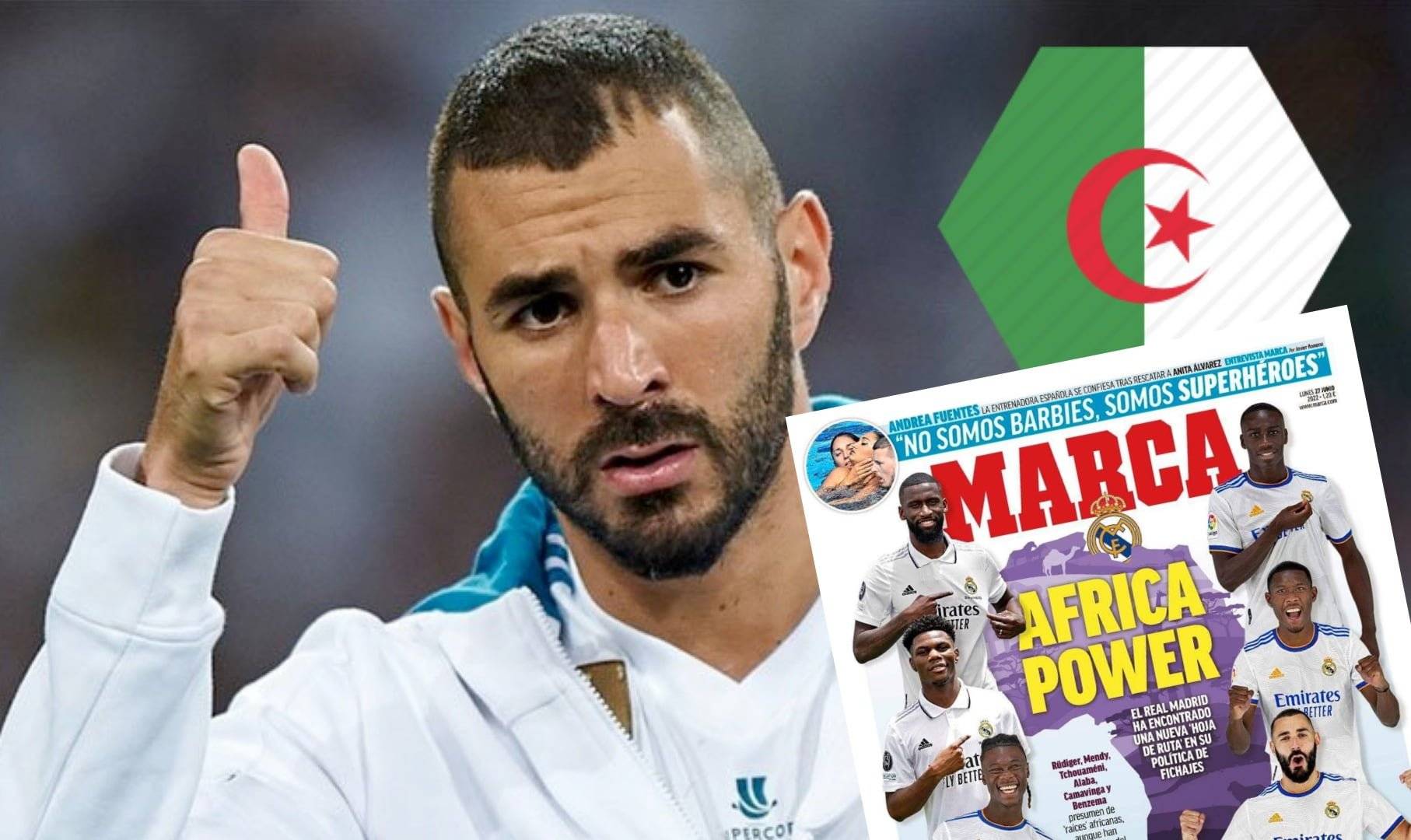 Benzema considéré comme « Algérien » par Marca : Vague d’indignation en France