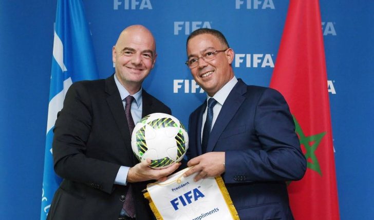 Le président de la FIFA, Gianni Infintino encense le Maroc