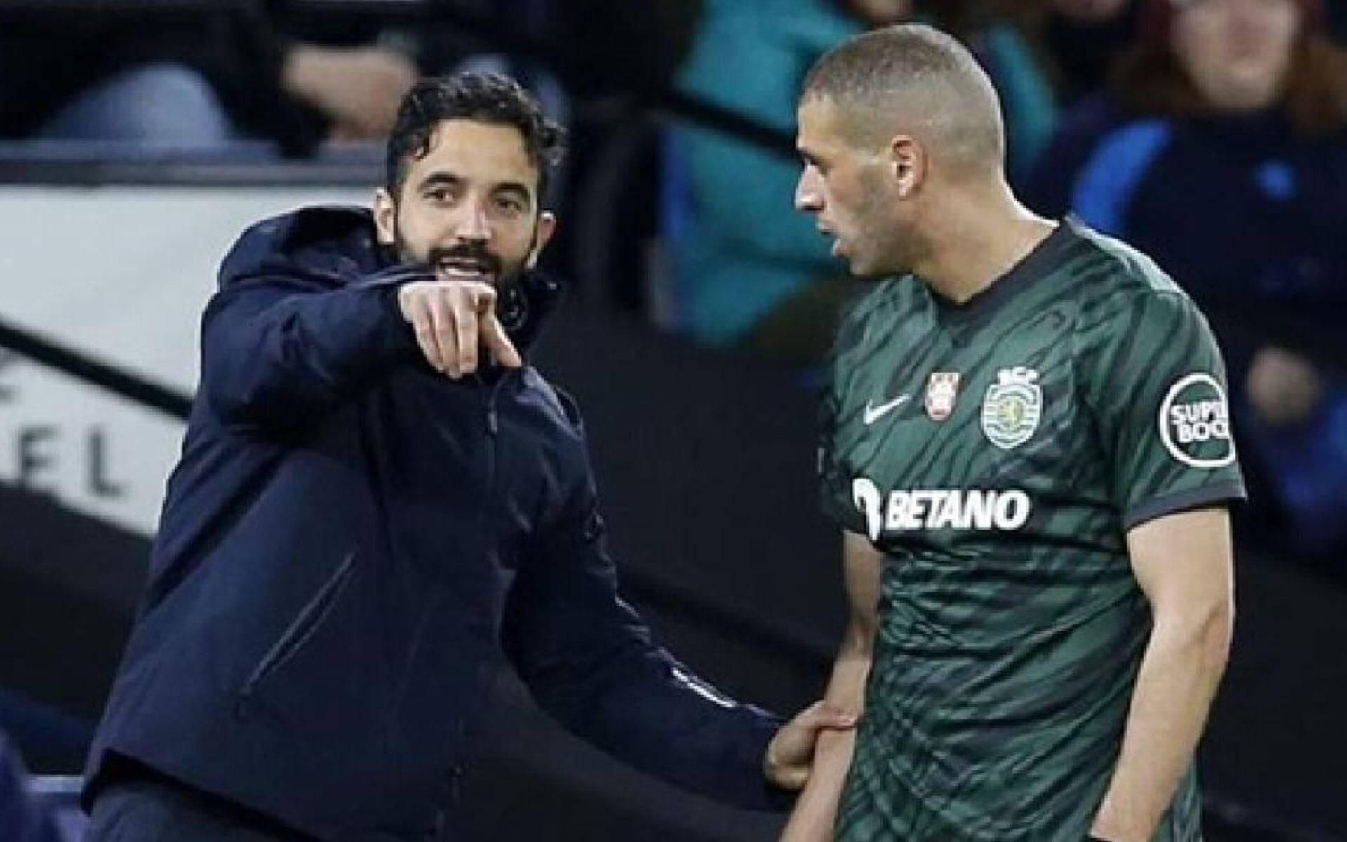 « Il n’a jamais ouvert la bouche devant moi »: Ruben Amorim charge Slimani