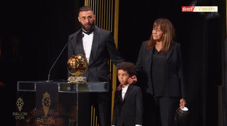 Le ballon d’Or de Karim Benzema célébré avec des youyous (VIDÉO)