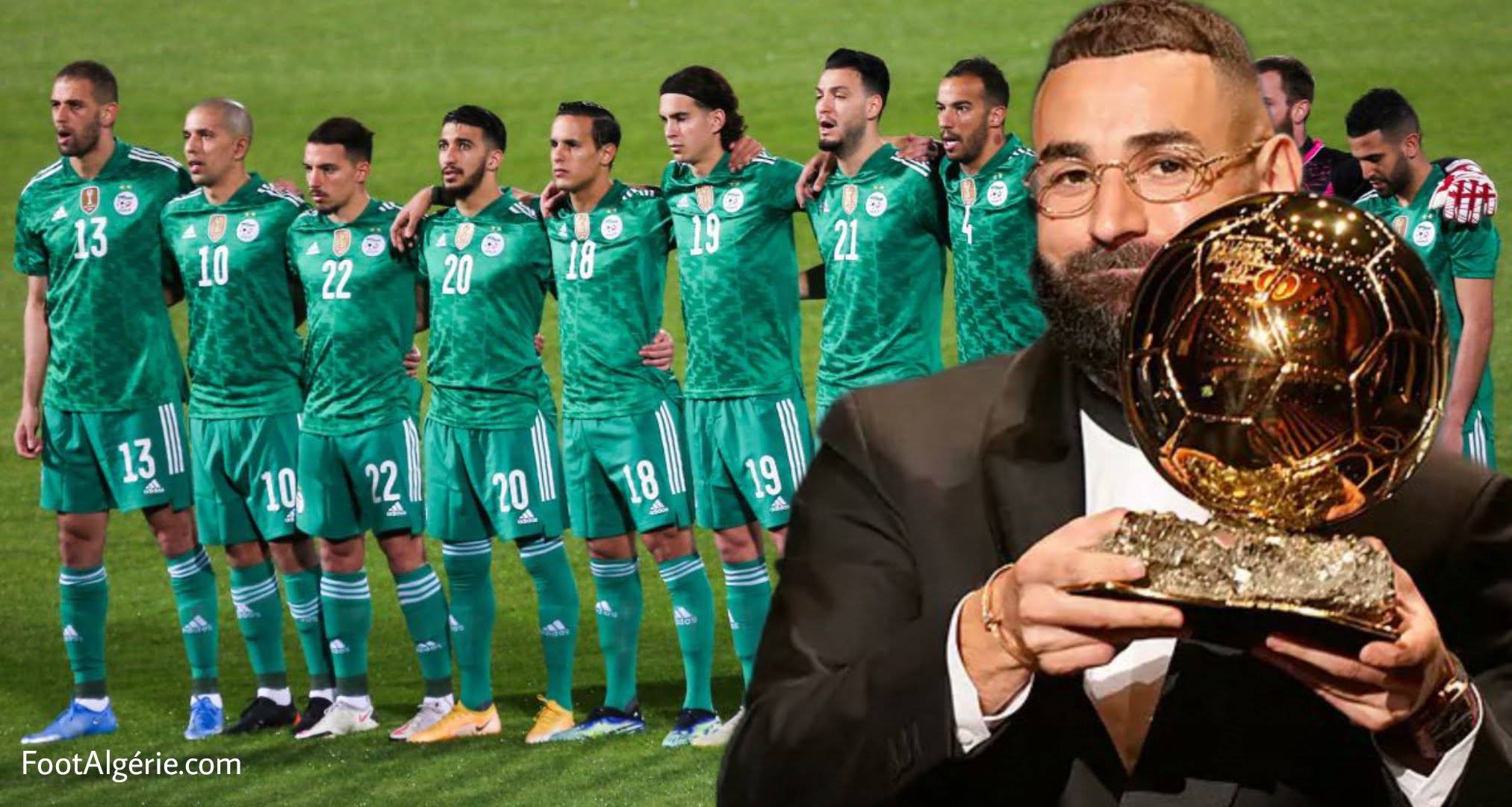 Ces internationaux algériens qui ont félicité Benzema pour son Ballon d’Or