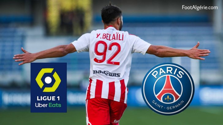 Le match d’Ajaccio de Belaïli face au PSG diffusé gratuitement