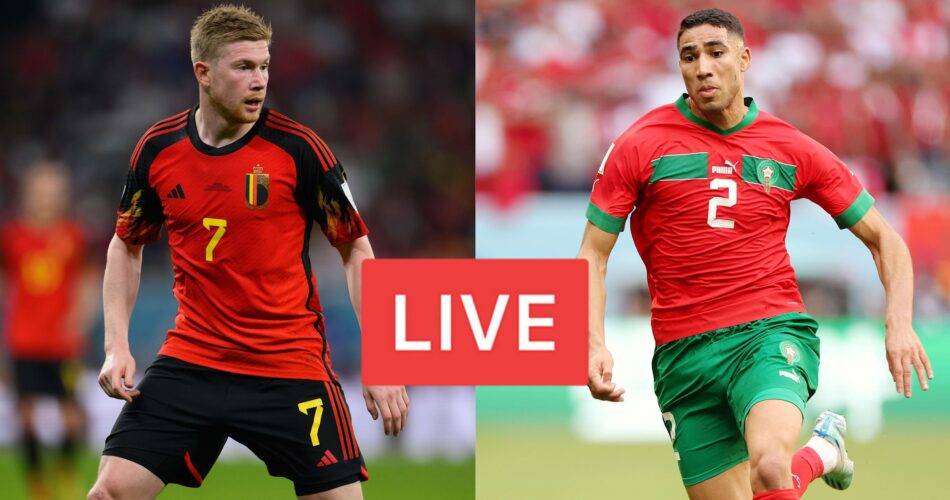 Maroc, Maroc-Belgique : Chaînes et streaming pour suivre le match, Foot Algérie