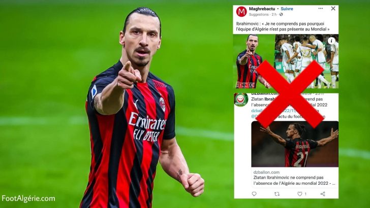 Fact Checking : Zlatan Ibrahimovic a-t-il vraiment parlé de l’Algérie ?