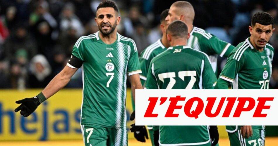 algériens, Trois Algériens dans l&rsquo;équipe type maghrébine du journal l&rsquo;Équipe, Foot Algérie