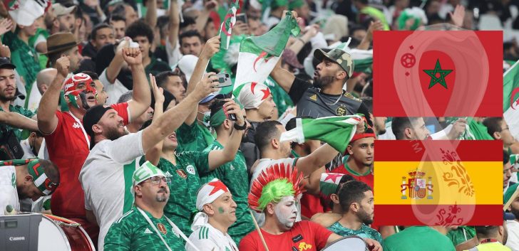 Coupe du monde 2022 : Entre le Maroc et l’Espagne, les Algériens ont fait leur choix