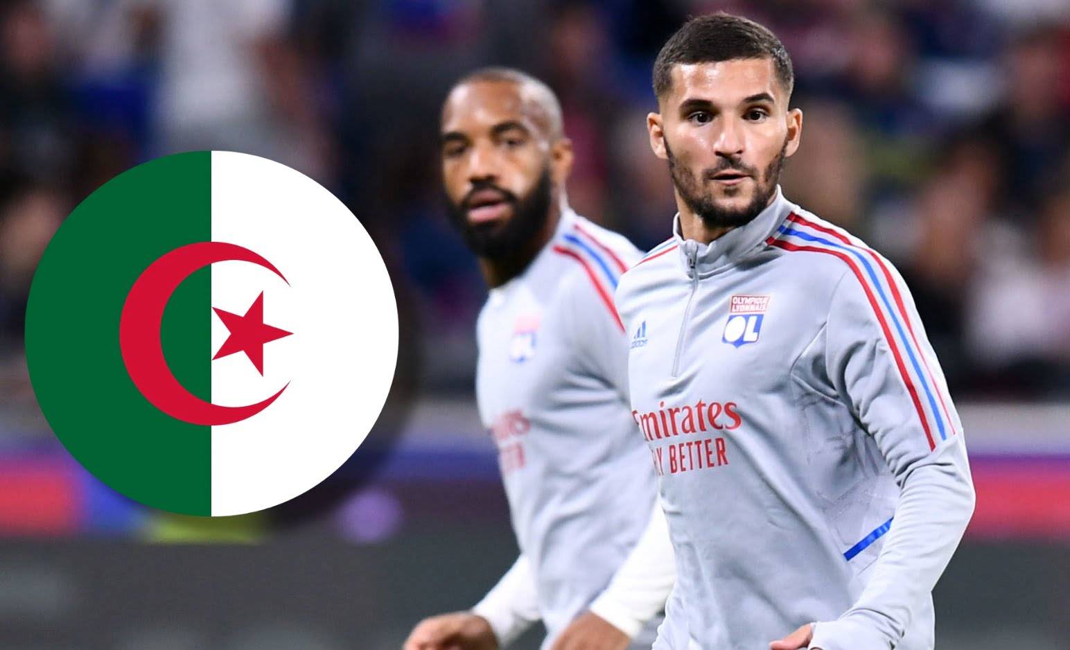 Quand Alex Lacazette réagit à la décision de Aouar de rejoindre l’Algérie