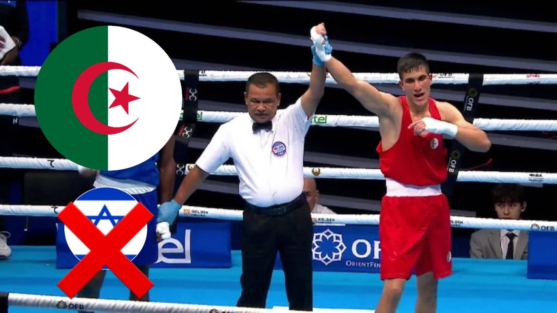 Un Boxeur Alg Rien Se Retire D Une Comp Tition Internationale Pour   Boxeur Algerien 