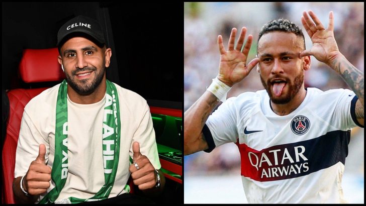 Mahrez meilleur que Neymar ? Le débat qui enflamme la toile