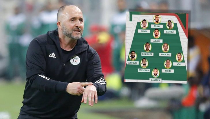 Algérie : Le onze type de Belmadi pour la CAN 2024