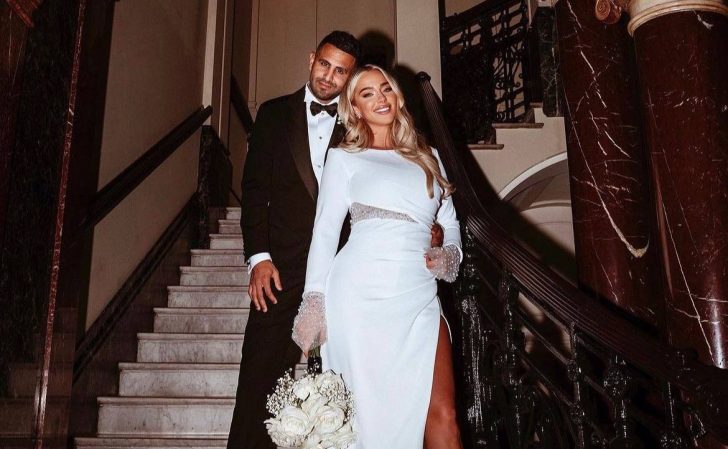 Taylor Ward raconte les coulisses de son mariage avec Riyad Mahrez