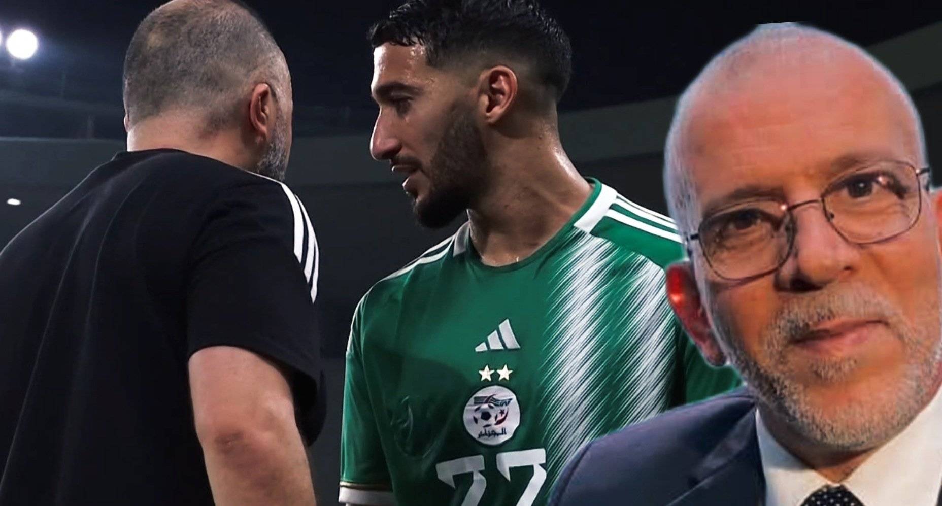 Hafid Derradji commente l’incident entre Belmadi et Benrahma