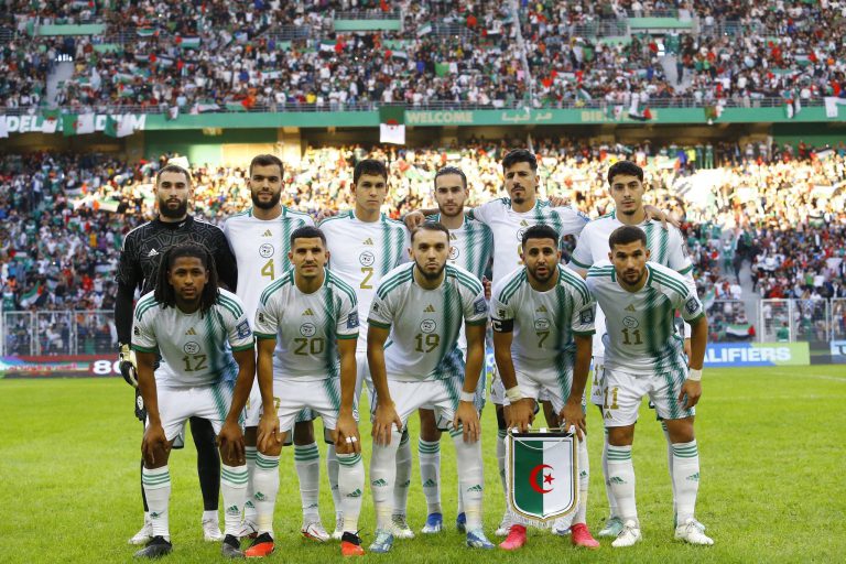 Autocollant Panini Foot Coupe Du Monde 2010 - Équipe D'Algérie (Dos Noir, état Neuf)