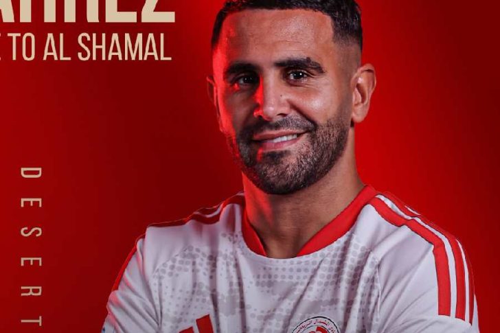 Al Shamal officialise la signature de Riyad Mahrez